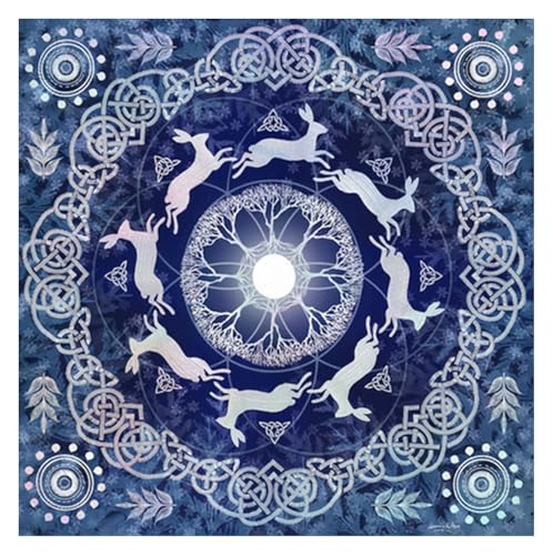 Ddujbtp Tarots Tischdecke Matten Gotteskarten Brettspielkartenpolster Für Spirituelle Kartenlesungen Okkulte Tischabdeckung Ddujbtp Tarots Tischdecke Matten Gotteskarten Brettspielkartenpolster Für Spirituelle Kartenlesungen Okkulte Tischabdeckung von Ddujbtp