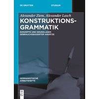 Konstruktionsgrammatik von De Gruyter Oldenbourg