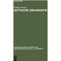 Gotische Grammatik von De Gruyter