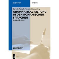 Grammatikalisierung in den romanischen Sprachen von De Gruyter