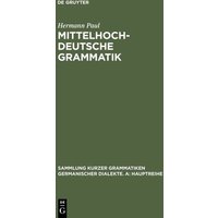 Mittelhochdeutsche Grammatik von De Gruyter