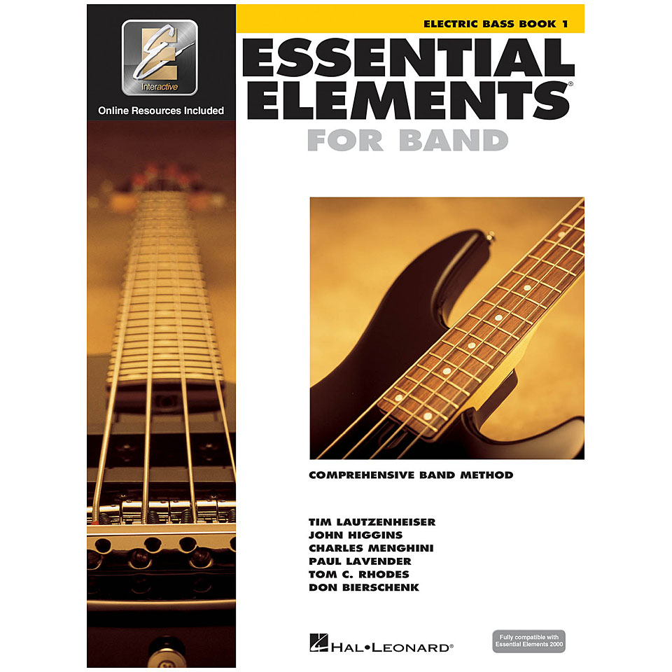 De Haske Essential Elements 1 for Electric Bass Lehrbuch von De Haske