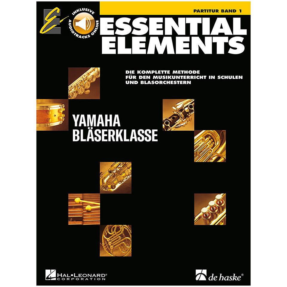 De Haske Essential Elements Band 1 - Partitur Lehrbuch von De Haske
