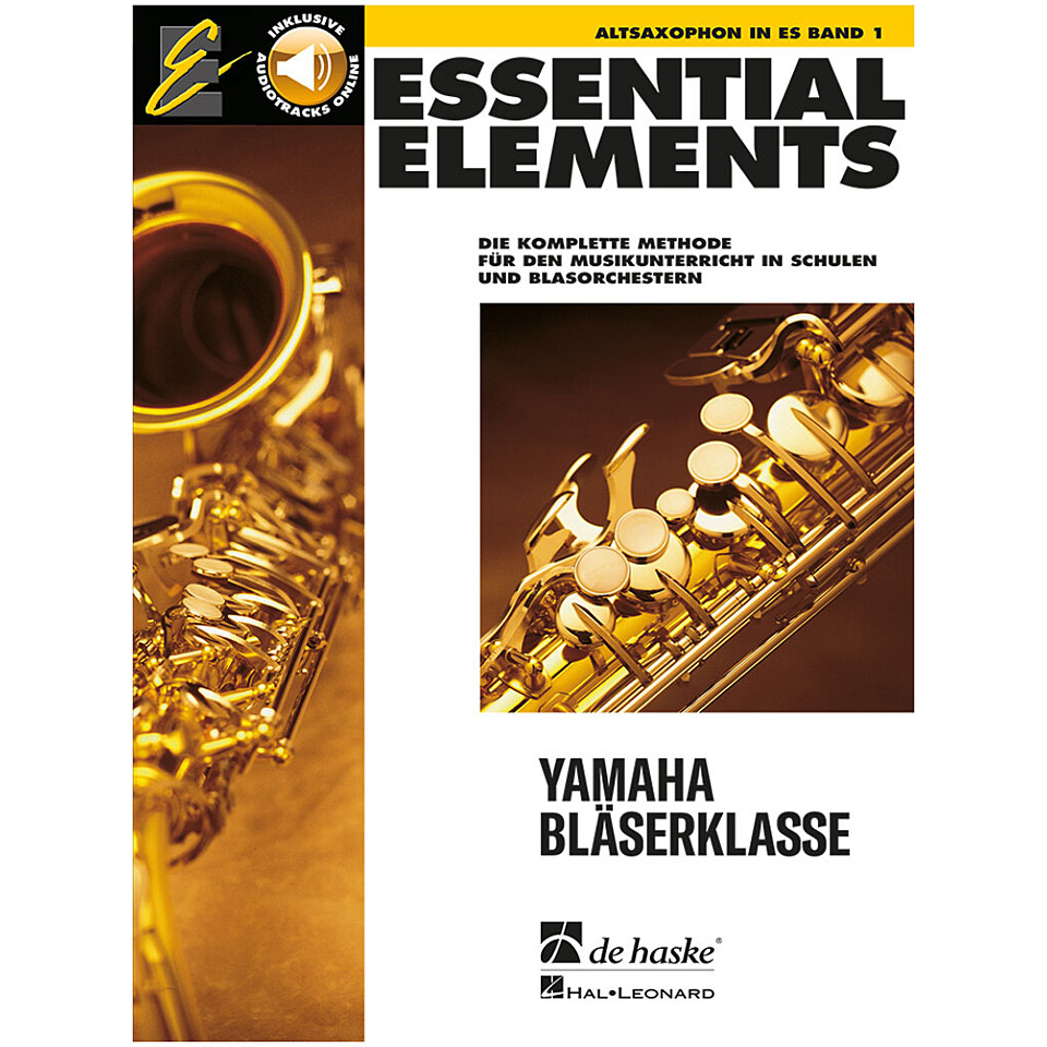 De Haske Essential Elements Band 1 - für Altsaxophon Lehrbuch von De Haske