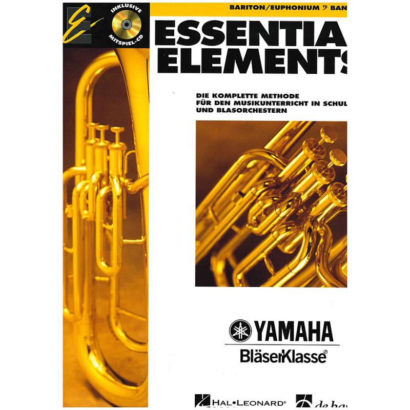 De Haske Essential Elements Band 1 - für Baritonhorn/Euphon Lehrbuch von De Haske