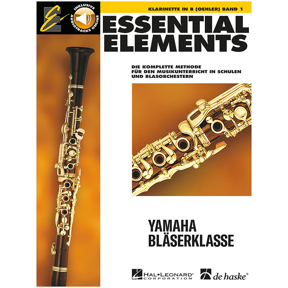 De Haske Essential Elements Band 1 - für Klarinette Oehler Lehrbuch von De Haske