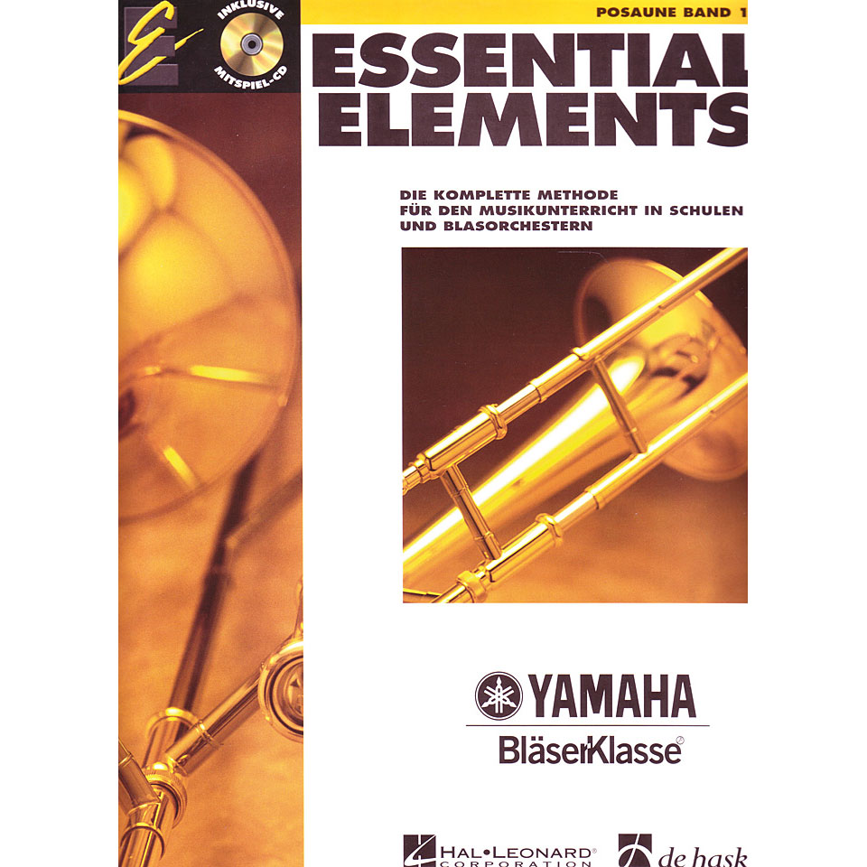 De Haske Essential Elements Band 1 - für Posaune (BC) Lehrbuch von De Haske