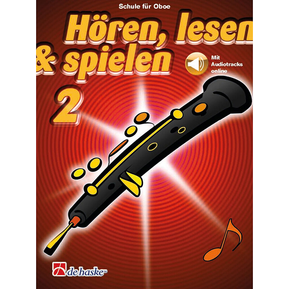 De Haske Hören, Lesen & Spielen 2 für Oboe Lehrbuch von De Haske