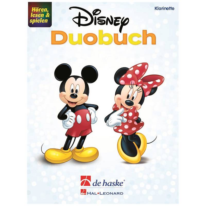 De Haske Hören, lesen & spielen - Disney Duobuch für Klarinette von De Haske