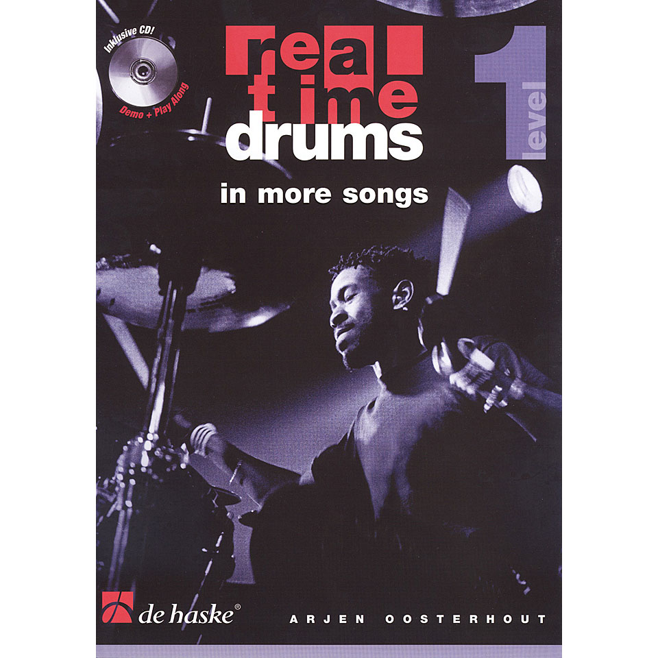 De Haske Real Time Drums in More Songs (D) Play-Along von De Haske