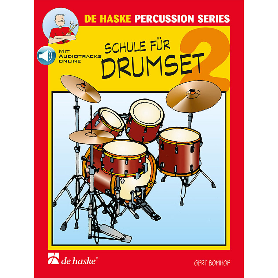 De Haske Schule für Drumset 2 Lehrbuch von De Haske