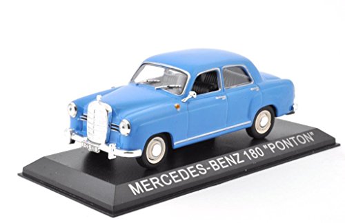 DieCast Metall Modellauto 1:43 Mercedes Benz 180 Ponton blau von Mercedes-Benz