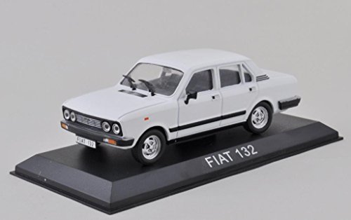 DieCast Modellauto 1:43 Agostini FIAT 132 weiß von Fiat