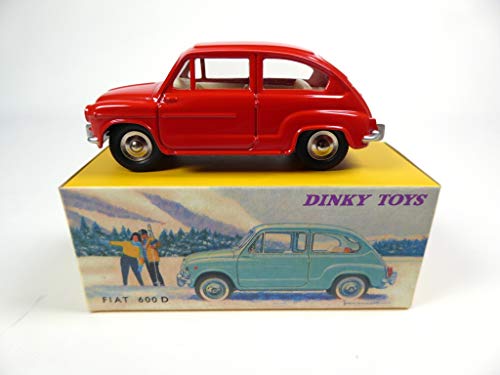 DeAgostini FIAT 600D Red - Dinky Toys NOREV Miniatur Ref: 520 von DeAgostini