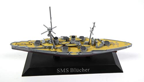 DeAgostini Metallisches Schiffmodell 'Blücher' 1908, Grau und Weiß, Maßstab 1:1250, 15-20 cm, Zuhause, Boden, Realistisch, Metall DeAgostini Metallisches Schiffmodell 'Blücher' 1908, Grau und Weiß, Maßstab 1:1250, 15-20 cm, Zuhause, Boden, Realistisch, Metall von DeAgostini