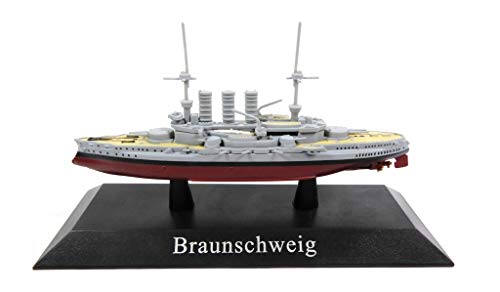 DeAgostini SMS Braunschweig 1902 Class Liner/Warship 1/1250 WS62 von DeAgostini