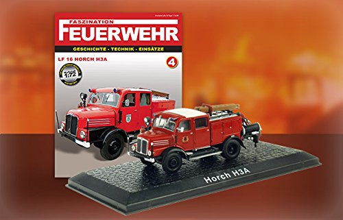 TLF 15 HORCH H3 A – LKW Feuerwehr Feuerwehr Bomberos die Cast 1: 72 von DeAgostini