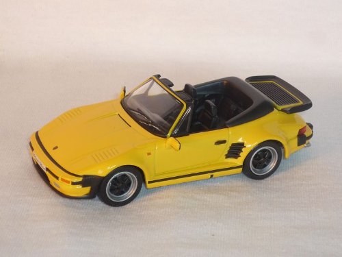 Unbekannt Porsche 911 Carrera Slant Nose 1989 Cabrio Gelb 1/43 De Agostini Modellauto Modell Auto von DeAgostini