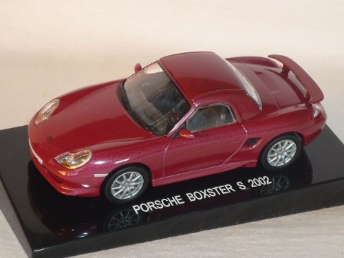 Unbekannt Porsche Boxster S Cabrio Mit Hard Top Coupe 986 2002 Mit Sockel 1/43 De Agostini Modellauto Modell Auto von DeAgostini