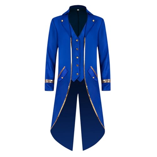 Steampunk Herren Mantel - Gothic Jacke Herren Frack Mittelalter Kleidung Vintage Renaissance Viktorianischen Gehrock Smoking Uniform Mäntel für Männer Halloween Kostüm Cosplay Karneval Party Steampunk Herren Mantel - Gothic Jacke Herren Frack Mittelalter Kleidung Vintage Renaissance Viktorianischen Gehrock Smoking Uniform Mäntel für Männer Halloween Kostüm Cosplay Karneval Party von DeaAmyGline