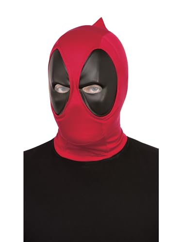 Rubie's Offizielles Disney-Kostümzubehör Deadpool-Maske, Marvel, luxuriös, Superheldenkostüm, Einheitsgröße Halloween von Rubie's