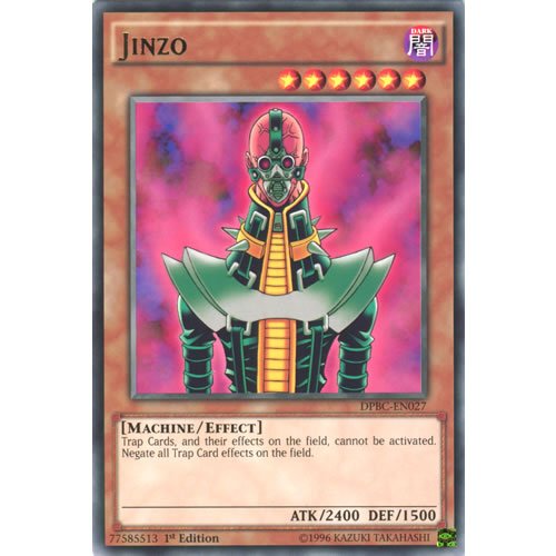 Yu-Gi-Oh: DPBC-EN027 1. Auflage "Jinzo", seltene Karte, (Duelist-Pack: Battle City) von YGO