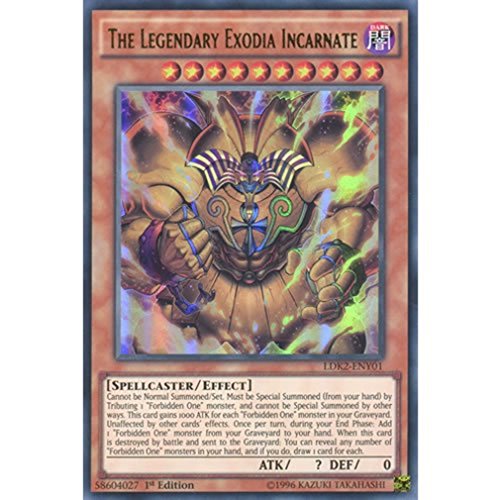 YuGiOh : LDK2-ENY01 Limited Ed The Legendary Exodia Incarnate Ultra Rare Card - ( Yu-Gi-Oh! Single Card ) by Deckboosters von YGO