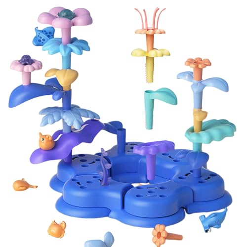 Decorhome Meer-Unterwasser-Spielzeug – Weltkoralle, Pädagogisches Gehirnentwicklungs-Bau-Stapelspielzeug | 41-teiliges Set Für Kindergartenkinder | Oceans Garden World Puzzle-Bausteine ​​| Blumenarran von Decorhome