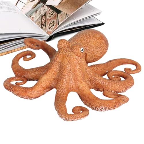 Decorhome Oktopus-Figuren, Meeresschnecken-Figur,Kleines Meerestiermodell - Meerestier-Skulptur, Dekoration für Zuhause, Simulation eines Oktopus-Modells, Meeresschneckenfigur von Decorhome