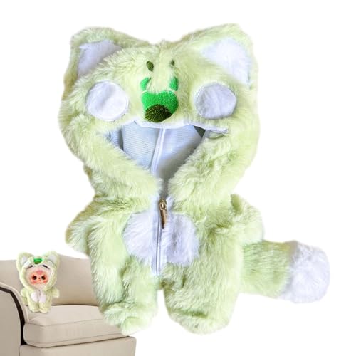 Decorhome Puppenkleidung – 20 Cm Puppen-Katzen-Outfits, Strampler | Weich Gefüllte Verkleidungskleidung Zum Rollenspiel | Süßes Plüschpuppenzubehör Für Babypuppen | Ideal Für 3-Jährige | Inklusive Kat von Decorhome