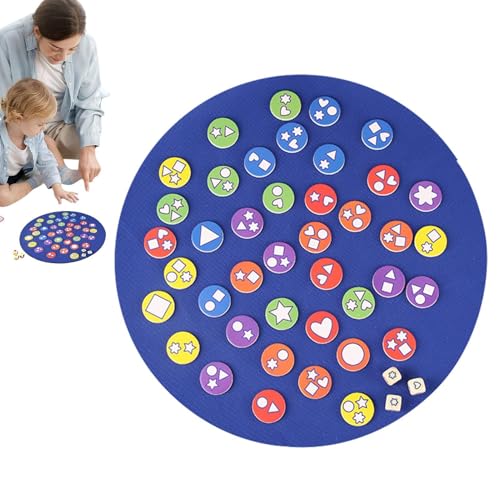 Decorhome Sortierspielzeug für Kleinkinder, Erinnerungsspiele für Kinder - Holzbrettspiel, passendes Spielzeug für Kleinkinder, Erinnerungsspiel - Sensorisches Lernspielzeug zum Finden von Süßigkeiten von Decorhome