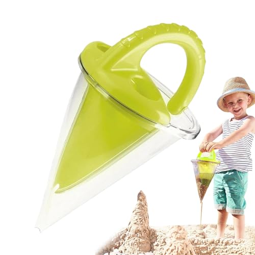 Spilling Funnel Beach Spilling Funnel – Das ultimative Sand- und Wassermischspielzeug für spektakuläre Kreationen | Sandburg-Bausatz, Strandutensilien für Kleinkinder und Wassertischspielzeug für Kind von Decorhome