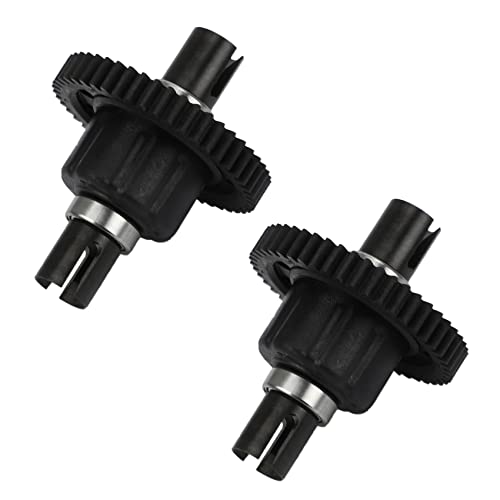 Decqerbe 2X 48T Mittel Differential Getriebe für DF Modelle 6684 ZD Rennen 8474 1/8 PKW RC Auto Teile von Decqerbe