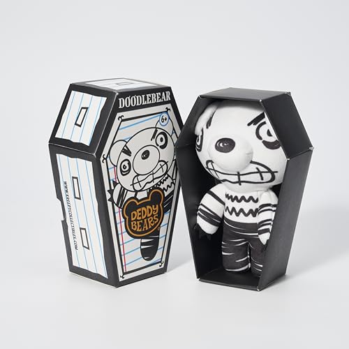 Deddy Bears Sarg – 12,7 cm Plüsch-Teddybär, Stofftier für Reisen, Geschenk, Schlafenszeit für Kinder, Teenager, Erwachsene – Doodlebear Deddy Bears Sarg – 12,7 cm Plüsch-Teddybär, Stofftier für Reisen, Geschenk, Schlafenszeit für Kinder, Teenager, Erwachsene – Doodlebear von Deddy Bears