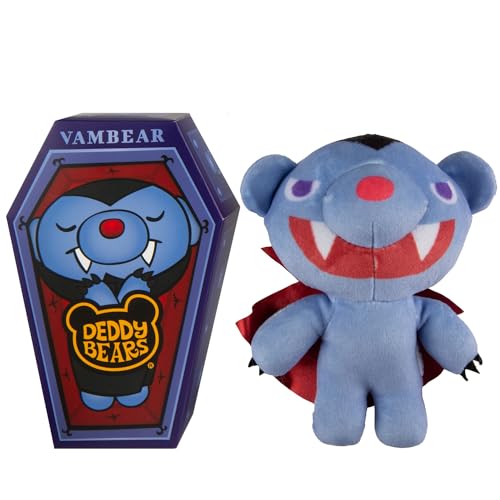 Deddy Bears - Vambear Plüschtier 15 cm mit Sarg Plüsch - Halloween - Innendekorationen, Requisiten, gruselige Kuscheltiere Geschenke, gruselige Kinder und Erwachsene Sammlerstücke Vambear Deddy Bears - Vambear Plüschtier 15 cm mit Sarg Plüsch - Halloween - Innendekorationen, Requisiten, gruselige Kuscheltiere Geschenke, gruselige Kinder und Erwachsene Sammlerstücke Vambear von Deddy Bears