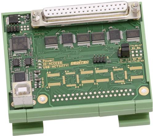 Deditec USB-TTL-32 USB-TTL-32 I/O-Modul USB Anzahl digitale Ausgänge: 32 Anzahl digitale Eingänge: von Deditec