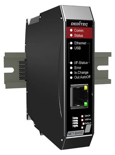 Deditec NET-CPU-BASE2 NET-CPU-BASE2 I/O-Modul Ethernet, USB von Deditec