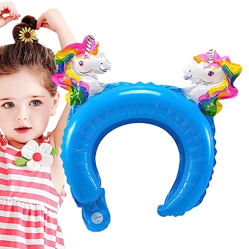 Deewar Ballon-Haarreifen, Ballon-Stirnbänder für Kinder | Lustige Party-Haar-Accessoires | Cartoon-Ballon-Haarband, Tier-Haarband, Ballon-Kopfschmuck, Ballon-Tier-Stirnband für Kinder von Deewar