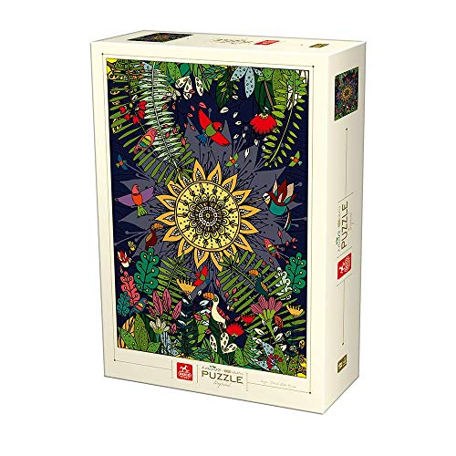 Deico Games 5947502876427 Puzzle 1000 pcs Nature Tropical, Multicolor von D-Toys