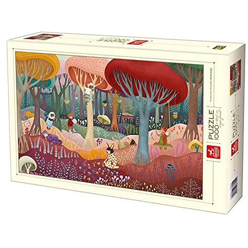 Deico Games 77059 Puzzle 1000 pcs Demeter Brigitta Magic Forrest, Multicolored von Deico Games