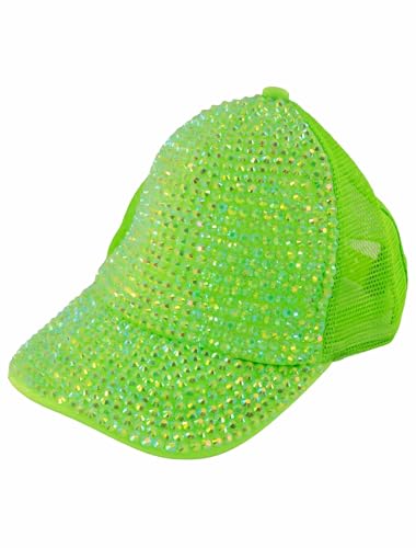 Deiters Baseball Cap mit Strass neongrün one Size von Deiters