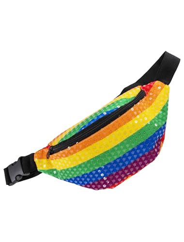 Deiters Bauchtasche Pailletten Rainbow von Deiters