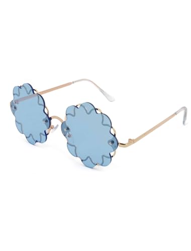 Deiters Brille Blume blau von Deiters