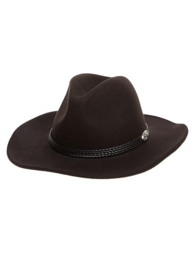 Deiters Cowboyhut Wollfilz schwarz 61 von Deiters