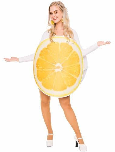 Deiters Kostüm Zitrone zum Umhängen gelb/weiß one size Deiters Kostüm Zitrone zum Umhängen gelb/weiß one size von Deiters