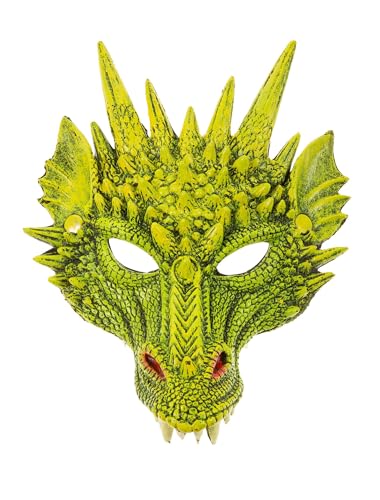 Deiters Maske Drache grün von Deiters