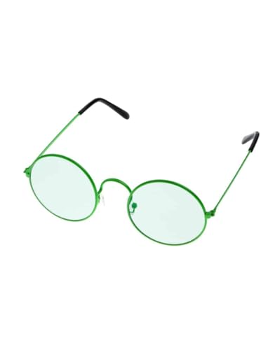 Deiters Nickelbrille neongrün/Kostümaccessoire für Karneval und Fasching von Deiters