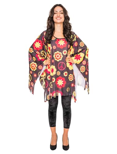 Deiters Poncho Blumen bunt one size von Deiters