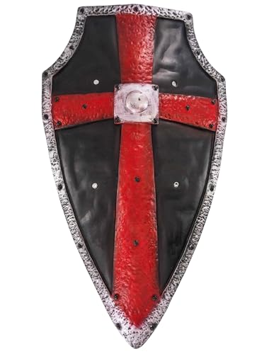 Deiters Ritterschild 60cm schwarz/rot von Deiters