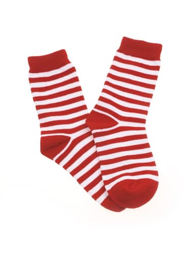 Deiters Socken gestreift rot/weiß 35-40 von Deiters